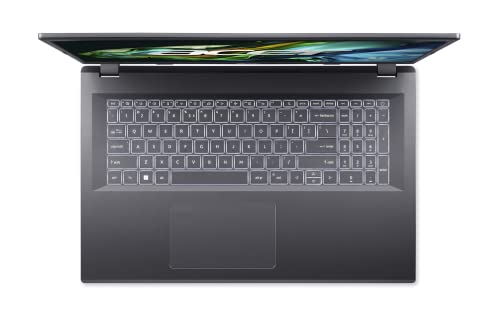 Acer Aspire 5 17 A517-58M-59R9 Slim Laptop | 17.3" FHD (1920 x 1080) IPS | Intel Core i5-1335U | Intel Iris Xe Graphics | 16GB LPDDR5 | 512GB Gen 4 SSD | Wi-Fi 6E | USB4/Thunderbolt 4 | Backlit KB