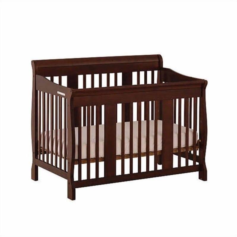 Storkcraft Tuscany 4 in 1 Convertible Crib - Espresso