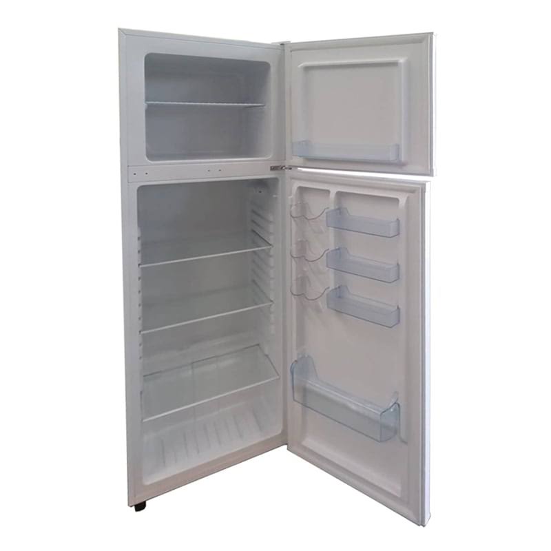 Avanti RA10X0WIS 24" Top Freezer Refrigerator with 10 Cu. ft. Capacity Reversible Doors and Adjustable Glass Shelves in White - Megean