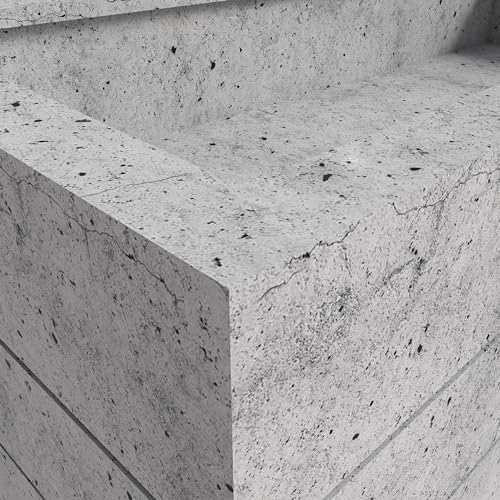 LeisureMod Oasis Modern Fiberstone and Clay Planter for Indoor and Outdoor - Rectangular Weather-Resistant Planter Box with Drainage Holes (Brown)