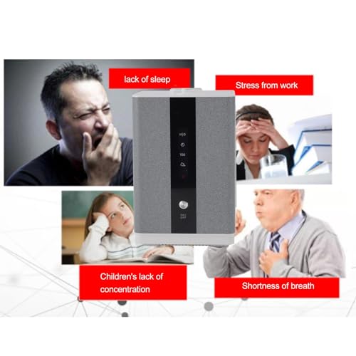 Hydrogen Water Generator, 550ml Smart Hydrogen Water Machine with LED Lights Water Ionizer Multifunctional Hydrogen Rich Water Machine