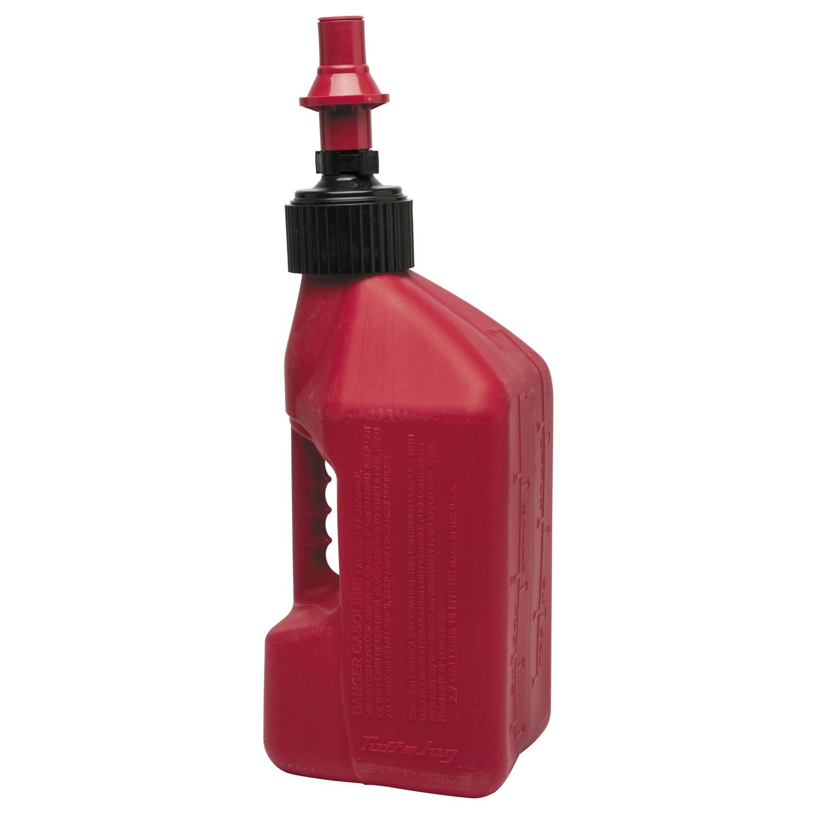 Tuff Jug TJ1R10; 2.7 Gallon Red W / Red Cap California Compliant
