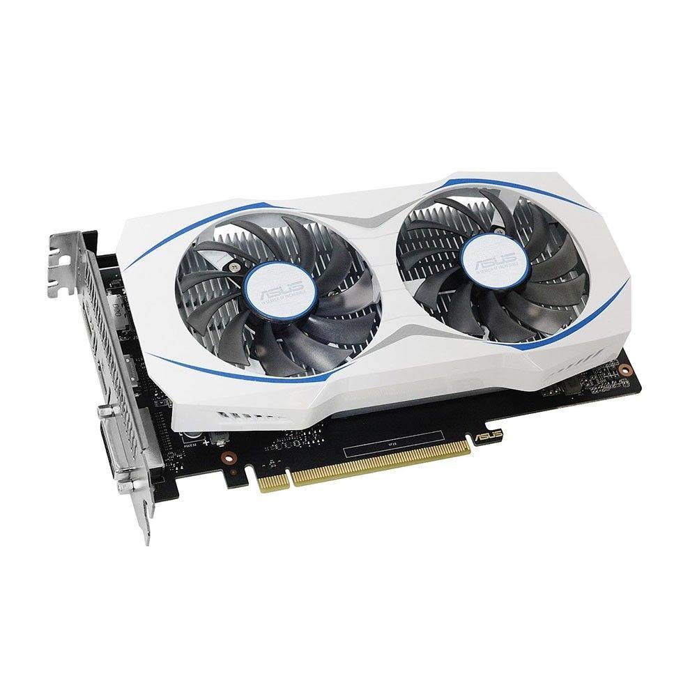ASUS GeForce GTX 1050 Ti DUAL 0TI-O4G OC Edition Graphics Card - 4 GB GDDR5 - 128-bit - 1341 MHz