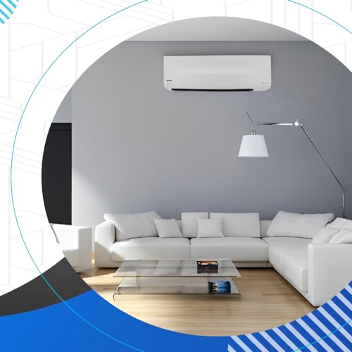 Goodman Mini Split Inverter Heat Pump E-Series | 230v, 18 SEER2, 0.75 to 1.50 Tons | 9,000 to 12,000 BTU Cooling and Heating | Ductless, Single Zone, Wall Mounted System, with ACiQ Installation Kits