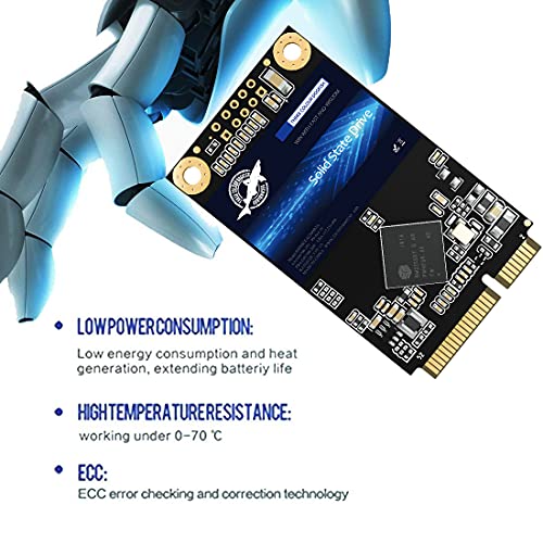 DOGFISH SSD 1TB Internal Solid State Drive PCIe NVMe Gen3.0x4 for Upgrade 2016 2017 13" MacBook PRO A1708（EMC 2978/3164 Non-Touch Bar Models(Late 2016-Mid 2017 Year)
