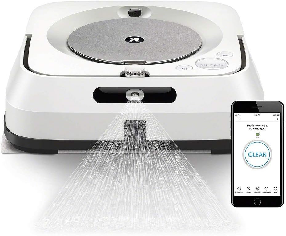 iRobot Roomba s9+ Robot Vacuum with Automatic Dirt Disposal- Wi-Fi Connected, Smart Mapping, Powerful Suction & Braava Jet m6 Ultimate Robot Mop- Wi-Fi Connected, Precision Jet Spray, Smart Mapping