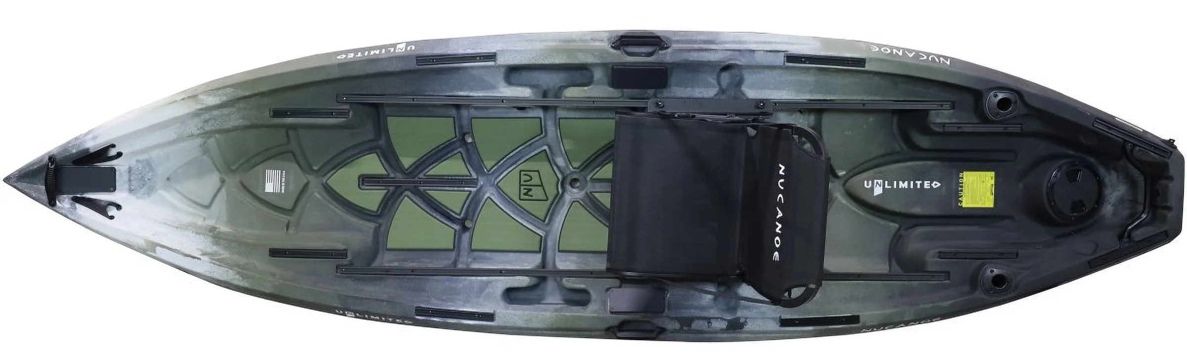 2023 Nucanoe Unlimited Fishing Kayak with Fusion 360 Seat