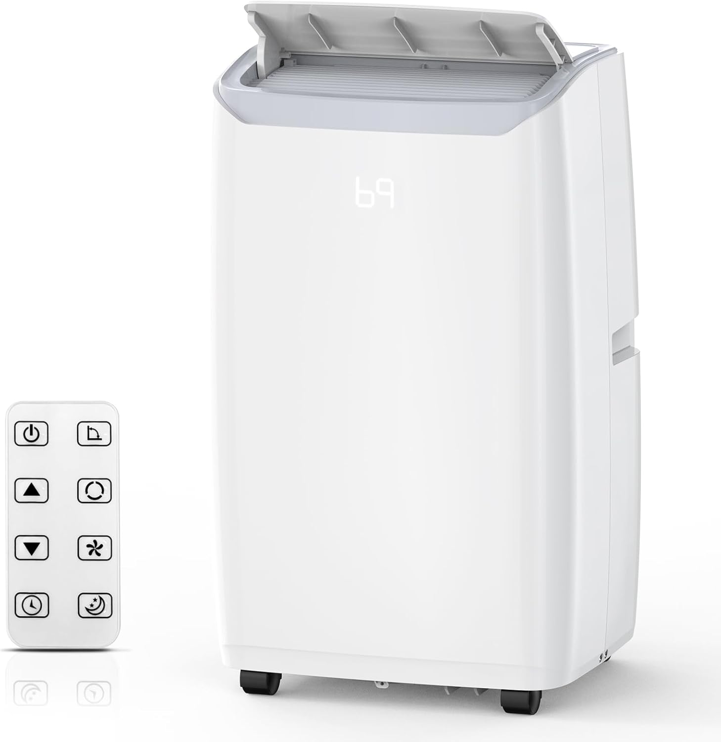 Portable Air Conditioners, 14,000 BTU Room AC Unit Portable With 4 Modes, Remote Controller,Up to 700 Sq.Ft, White
