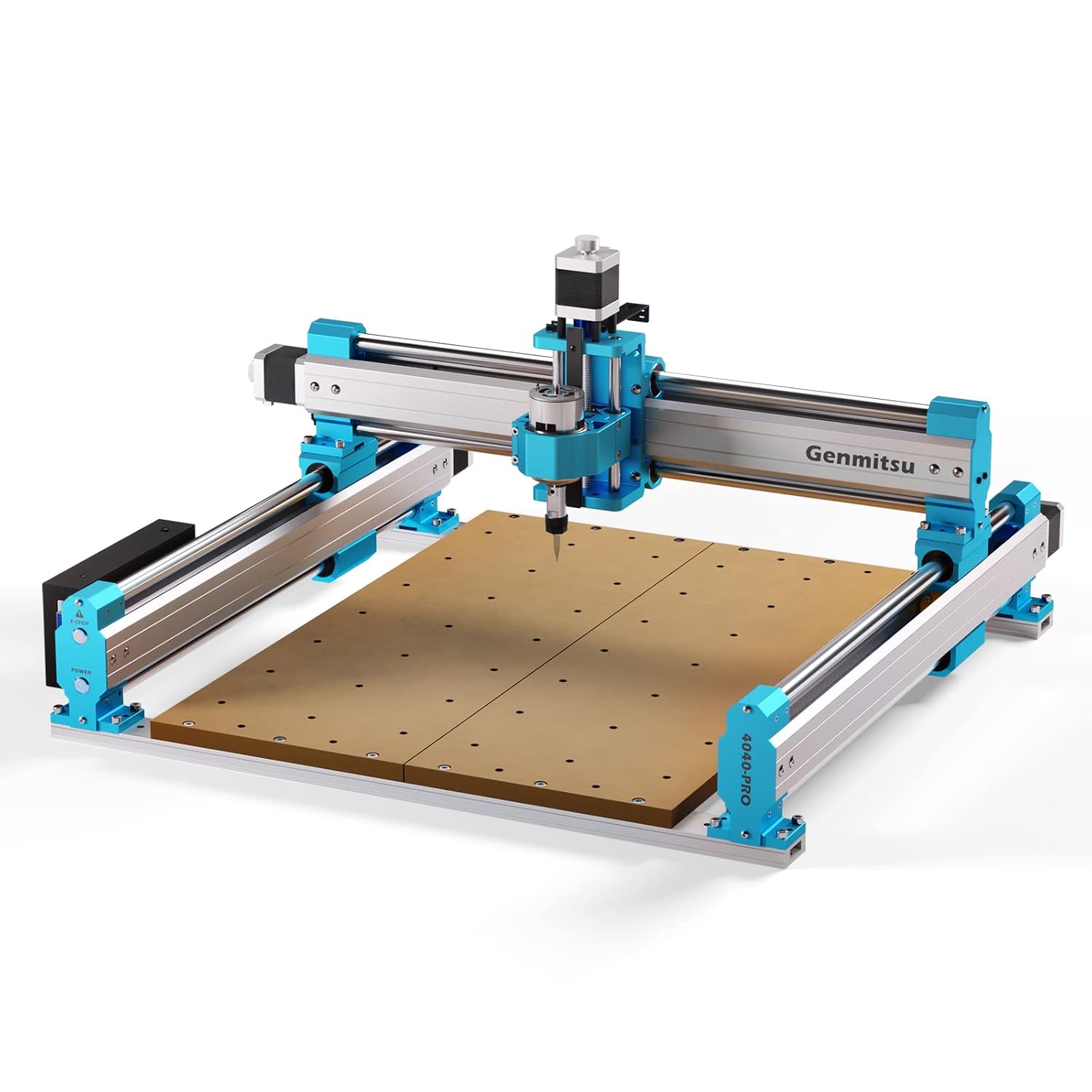 Genmitsu 4040-PRO CNC Machine & Compatible 1HP 65mm Diameter Palm Trimmer Router