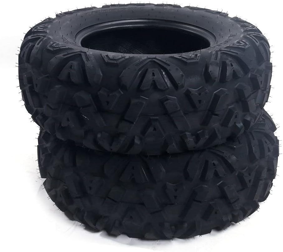 Set of 2 ATV UTV AT Tires 26x11-14 6PR Rear Spare Tire Replacement Mud All Terrain UTV Tires