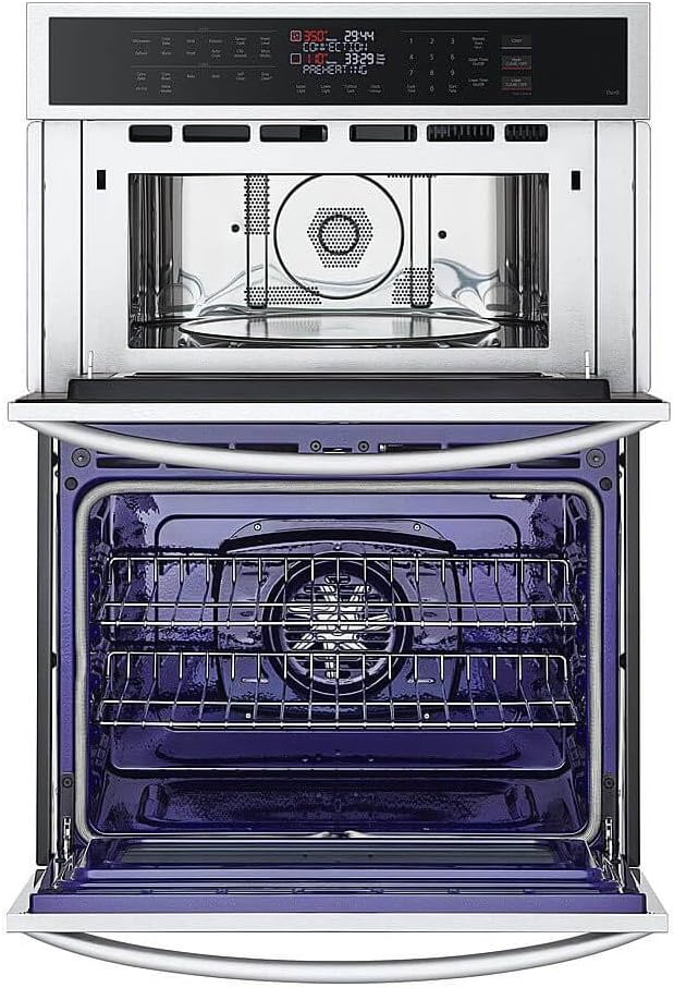 LG WCEP6423F 30 Inch Smart 6.4 cu. ft. Total Capacity Electric Combination Double Wall Oven with Wi-Fi