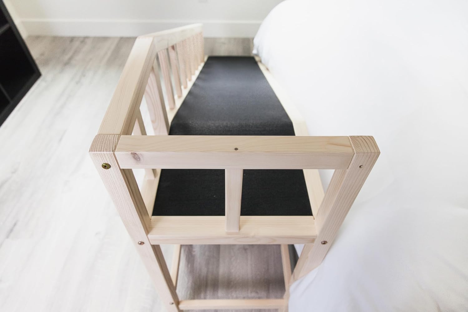 Gentle Rise Dog Bed Ramp | New & Improved Non-Slip Flooring | 74" Long and Supports Small, Large, Elderly Dogs 130+ LBS Capacity