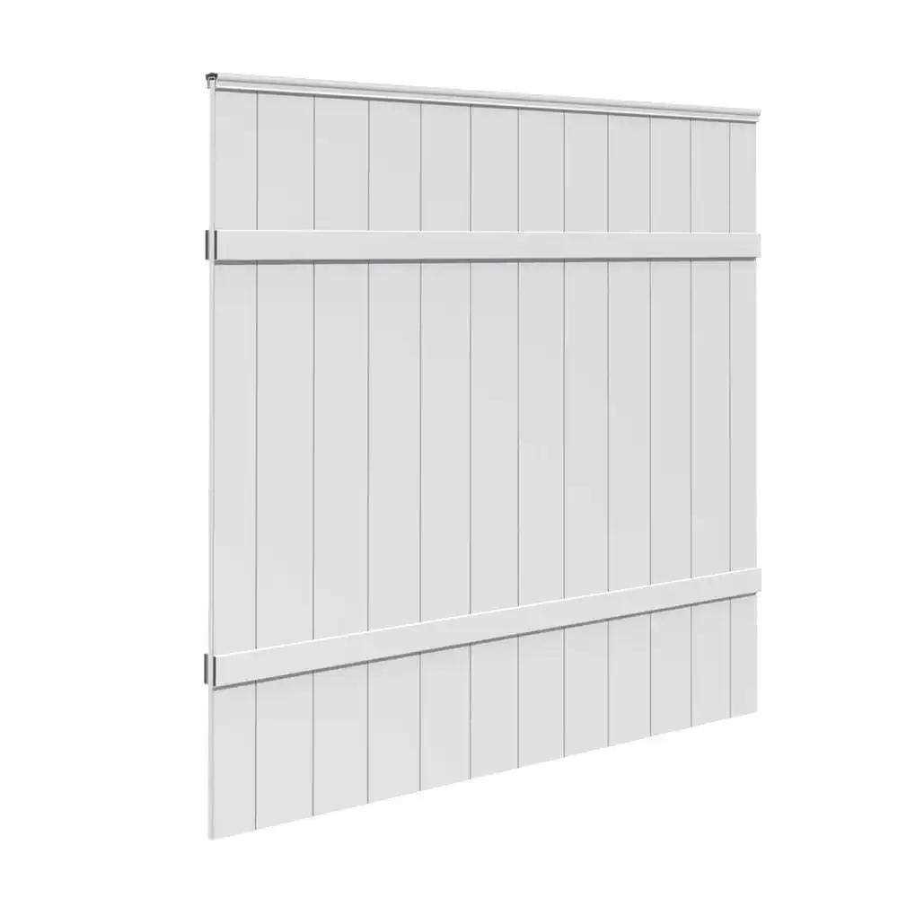Veranda 6 ft. H x 6 ft. W White Vinyl Windham Fence Panel - Shop Hardware Tools Online Store