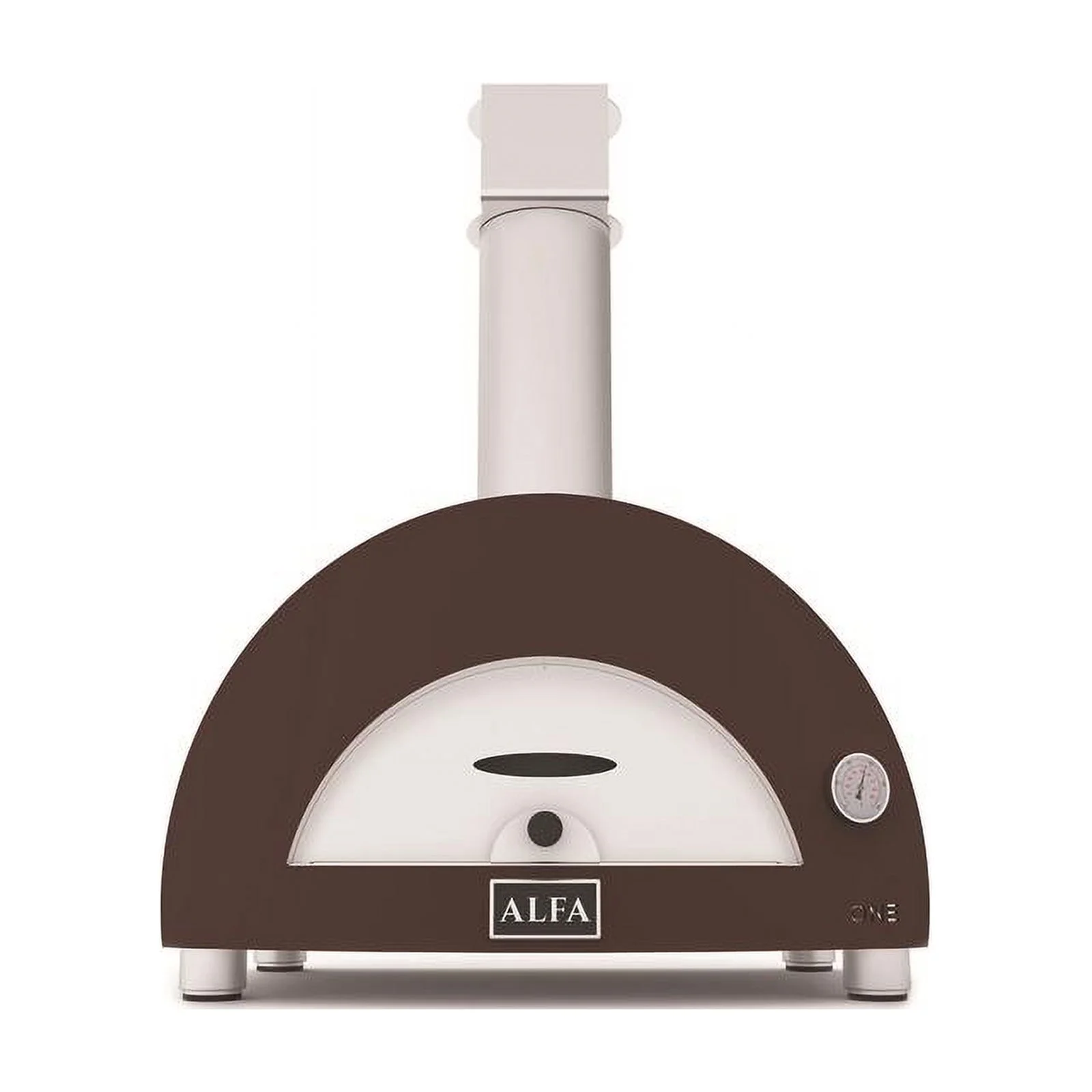 Alfa Nano 29 in. Wood Outdoor Pizza Oven Copper