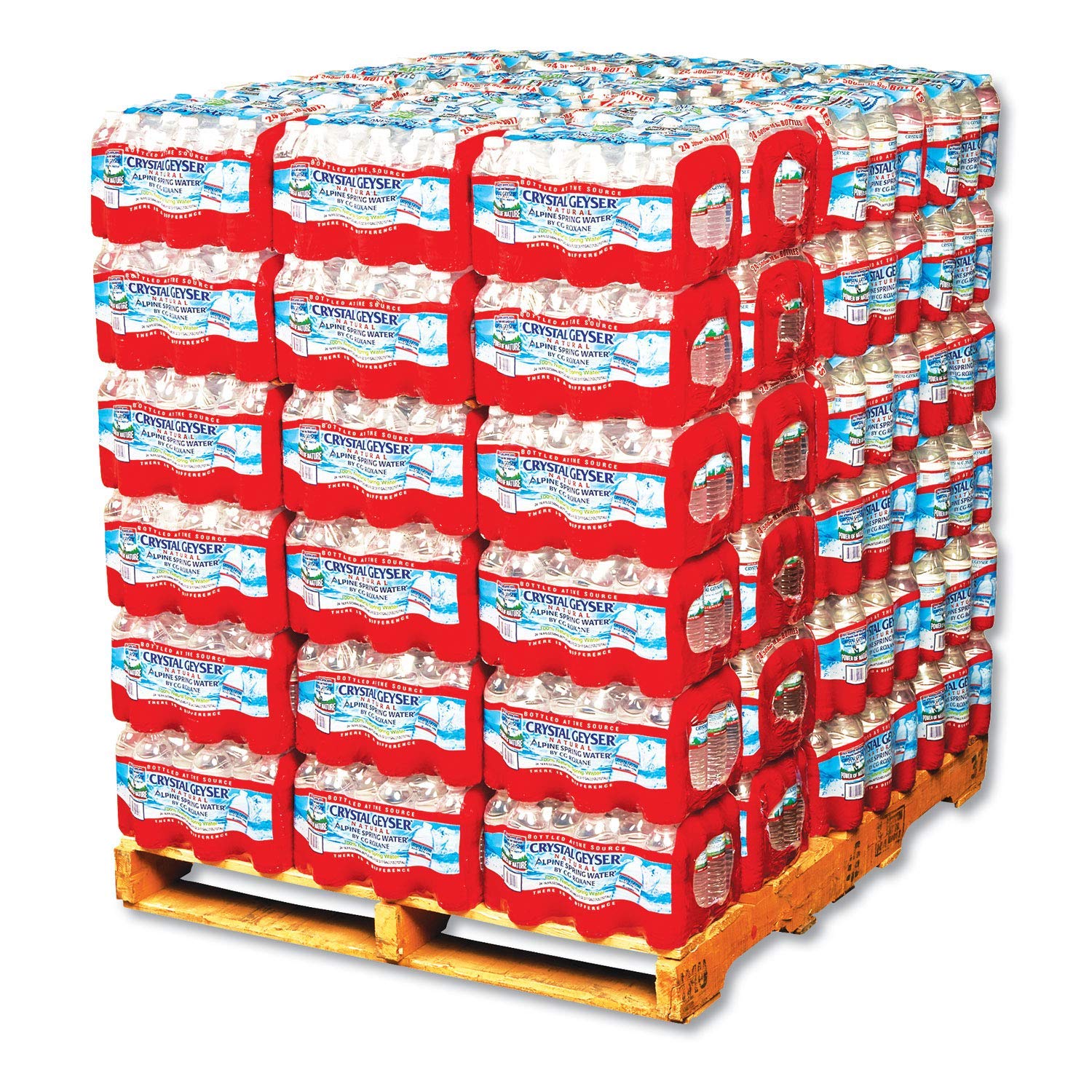 Crystal Geyser, 24514, Alpine Spring Water, 16.9 oz Bottle, 24/Case, 168 Cases/Pack