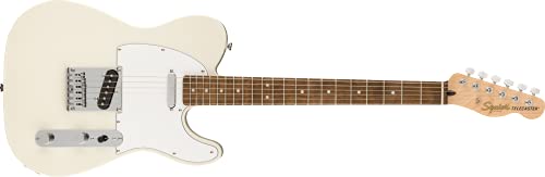 Squier Affinity Series Telecaster Electric Guitar, with 2-Year Warranty, Butterscotch Blonde, Maple Fingerboard, Left-Handed