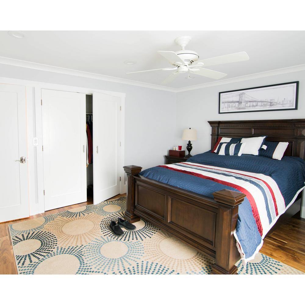 Krosswood Doors 72 in. x 80 in. Craftsman Shaker 1-Panel Both Active MDF Solid Hybrid Core Double Prehung Interior French Door