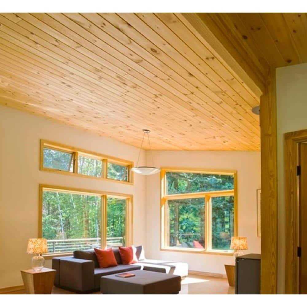 1 in. x 6 in. x 8 ft. Pine Tongue and Groove Common Siding Plank - Shop Hardware Tools Online Store