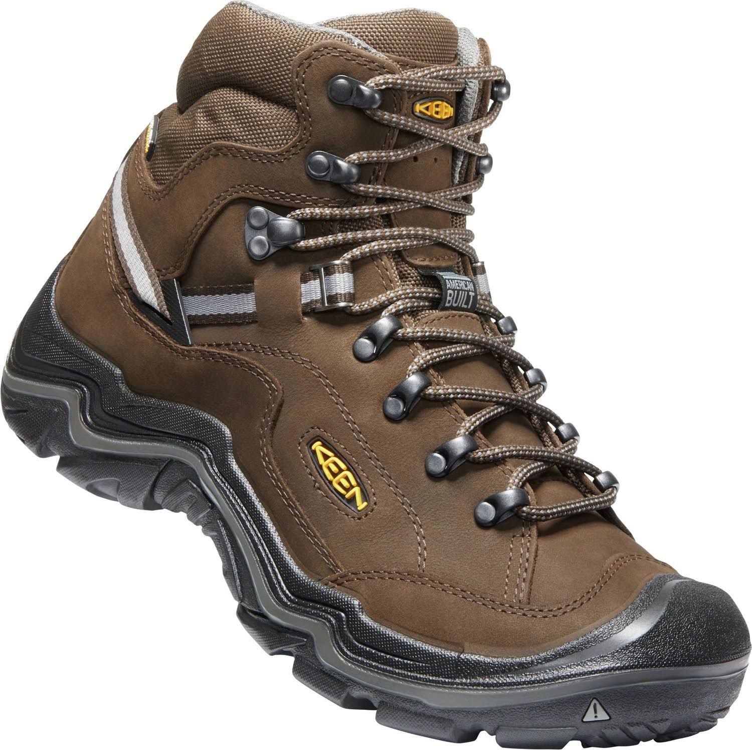 Keen Durand II Mid Waterproof Wide 10 , Cascade Brown/Gargoyle (Men&s)