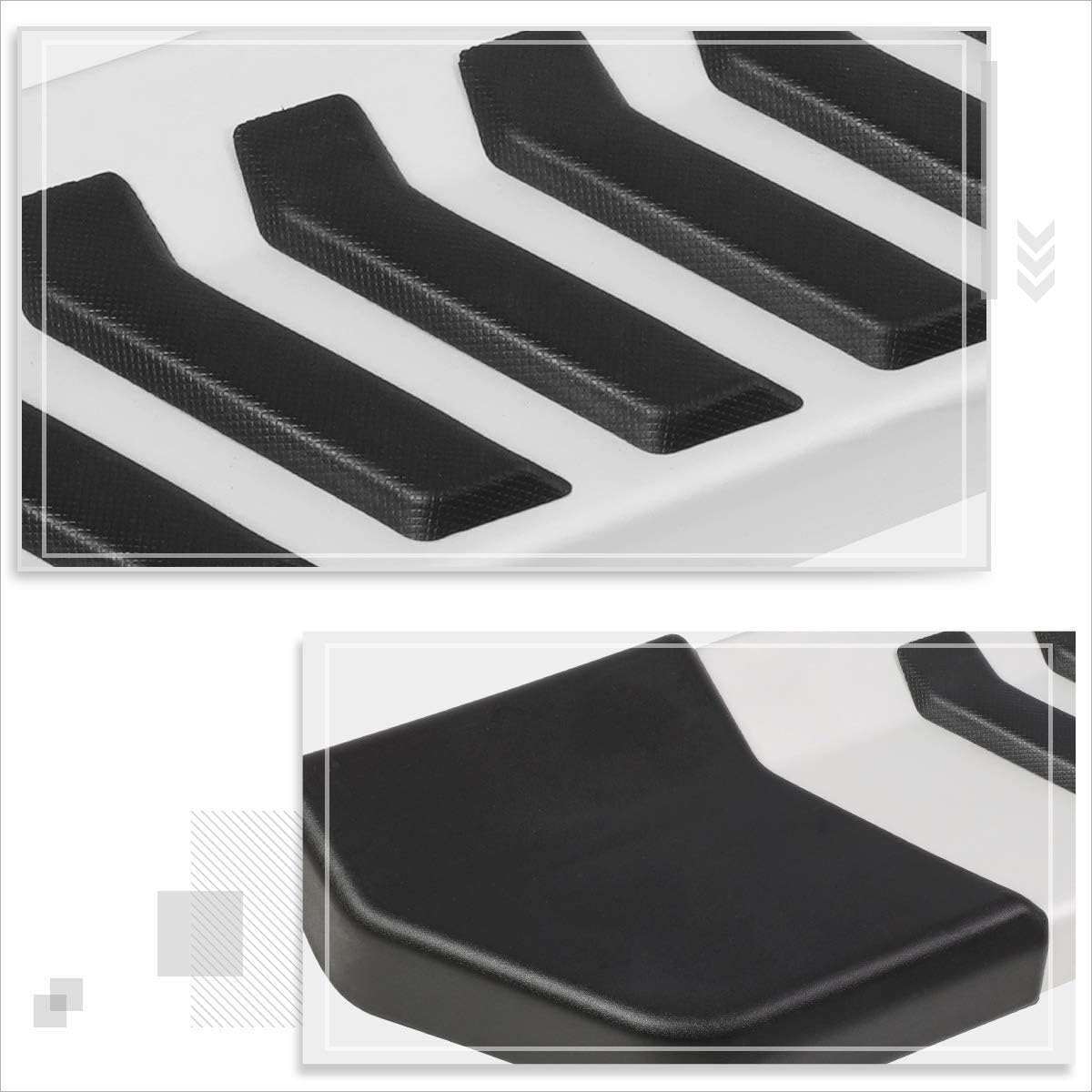 6 Inch Alulminum Running Boards/Side Steps/Nerf Bars Compatible with 04-14 Ford F150 Crew Cab