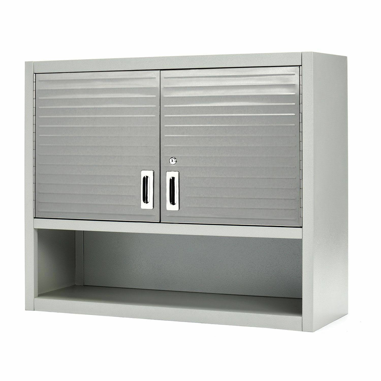 Seville Classics UltraHD Wall Cabinet with Open Shelf