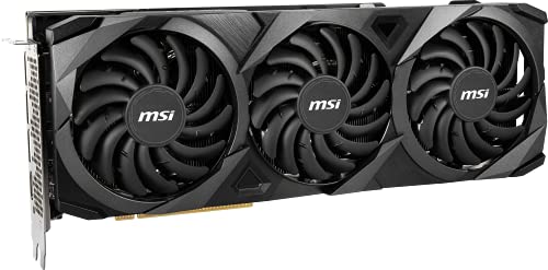 MSI Gaming GeForce RTX 3080 Ti Gaming X Trio 12G Computer Gaming Graphics Card 12GB GDRR6X 320-Bit HDMI/DP Nvlink Torx Fan 3 Ampere Architecture OC, NVIDIA GPU Video Cards for Gaming PC (Renewed)
