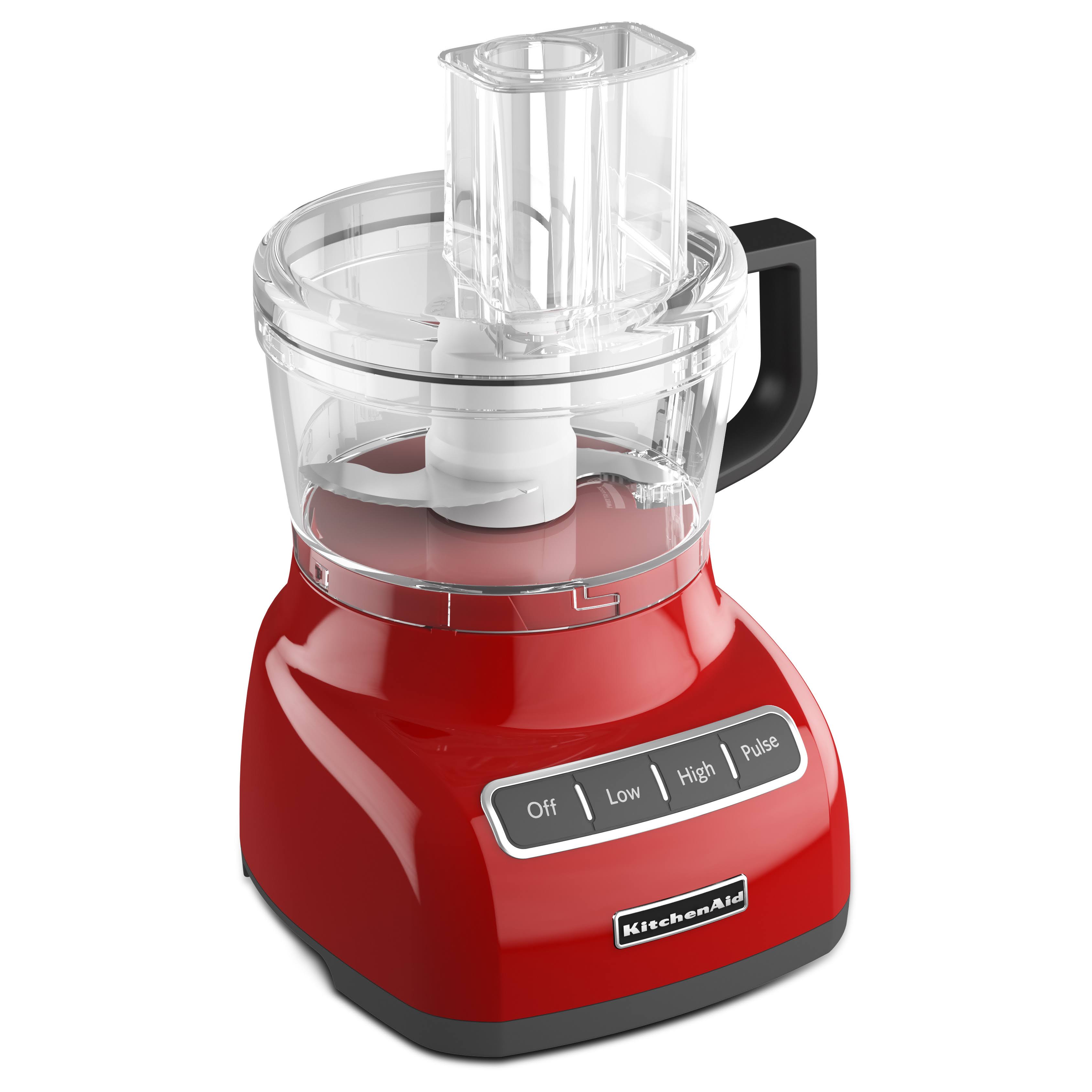 KitchenAid 7-Cup Food Processor KFP0711ER - Empire Red