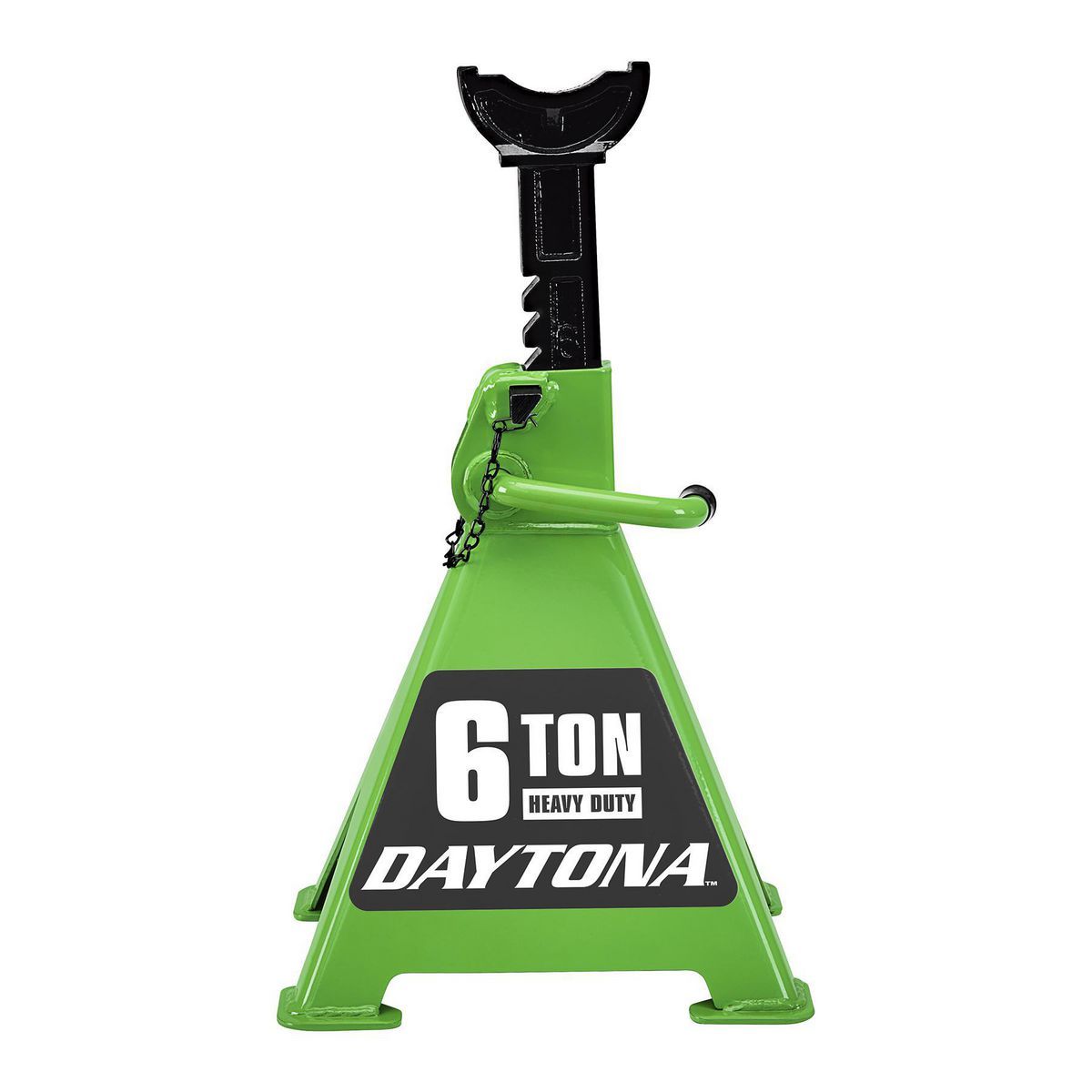 DAYTONA 6 Ton Heavy Duty Ratcheting Jack Stands, Slate Gray