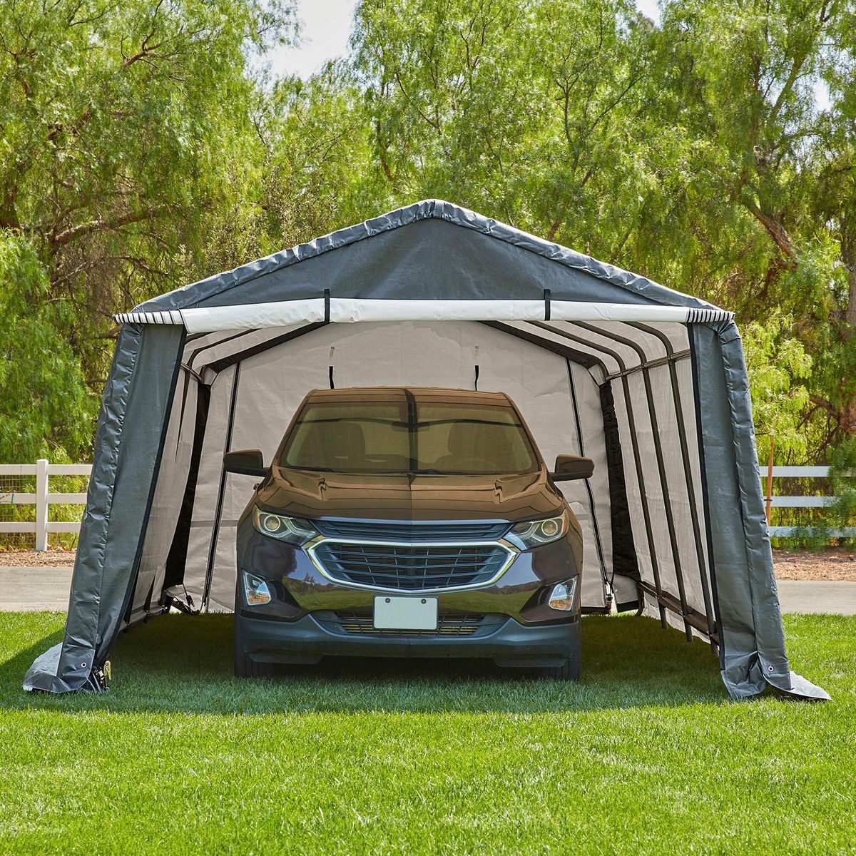 COVERPRO 12 ft. x 20 ft. Truck/SUV Portable Garage