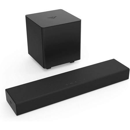 Vizio SB2021N-H6 Compact 20 2.0 Channel Home Theater Surround Sound Bar with Bluetooth DTS Virtual:X, Digital Coaxial, Optical,