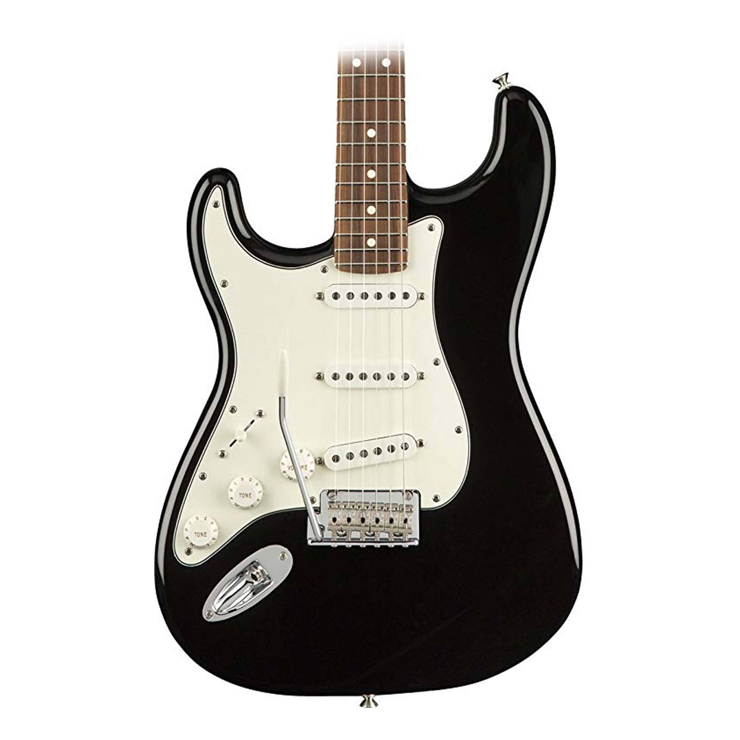 Fender Player Stratocaster Pau Ferro Electric Guitar, Left-Handed, Black