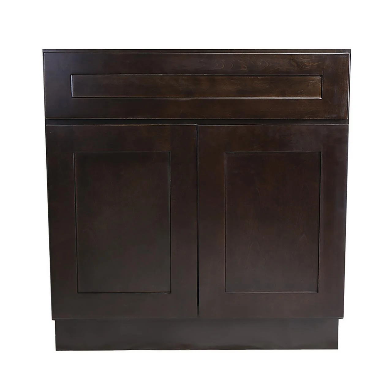 Design House 620286 Brookings Fully Assembled Shaker Style Sink Base Kitchen Cabinet 36x34.5x24, Espresso