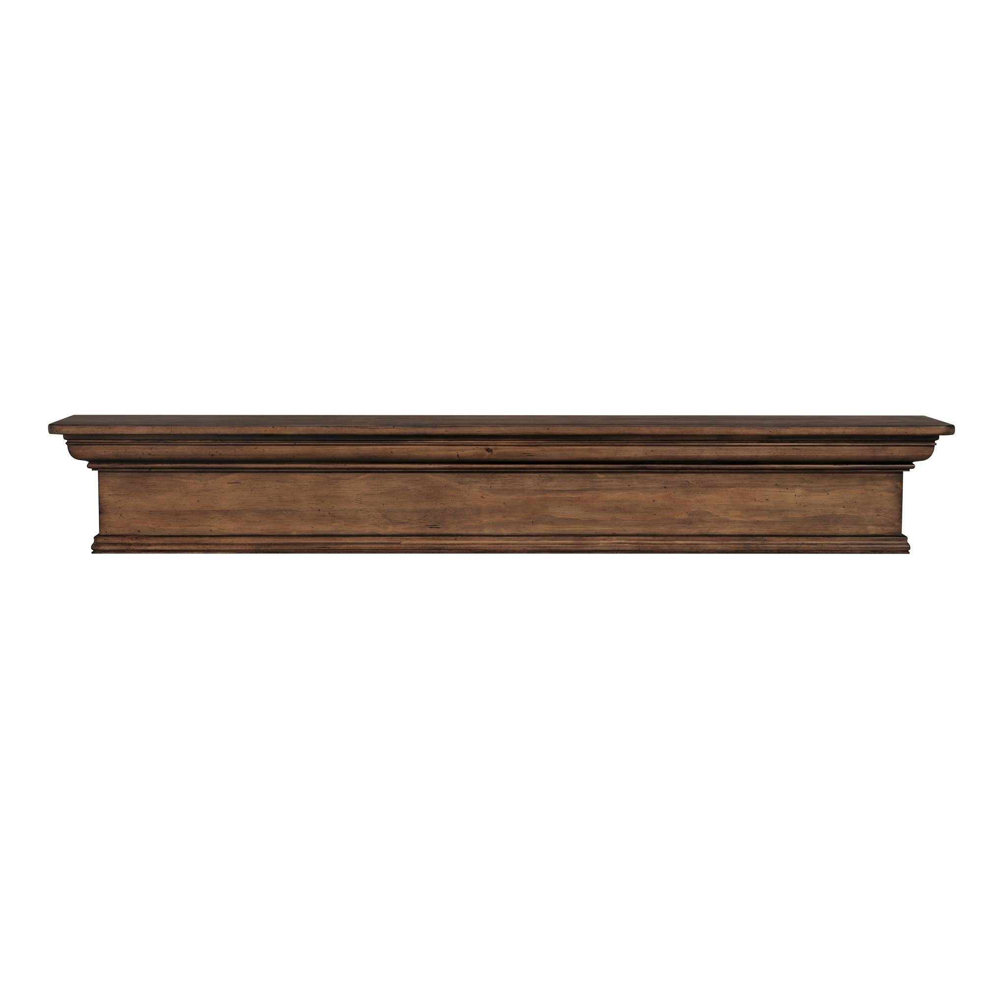 Pearl Mantels 420-48-15 Savannah Mantel Shelf, 48-Inch, Taos Finish