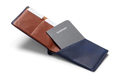 Bellroy Travel Wallet, travel document holder (Passport, tickets, cash, cards and pen) - (Cocoa)