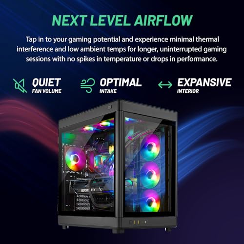 Skytech Gaming Prism II Lian Li O11 PC Desktop – Intel Core i9 13900K 3.0 GHz, NVIDIA RTX 4070 Ti, 1TB NVME Gen4 SSD, 32GB DDR5 RAM RGB, 1000W Gold PSU, 360mm AIO, 11AC Wi-Fi, Windows 11 Home 64-bit