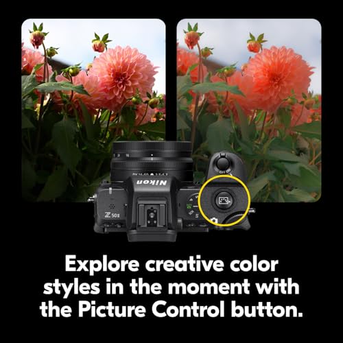 Nikon Z50 II with Two Lenses | Compact mirrorless Stills/Video Camera with Easy Color presets and Wireless Photo Sharing | Nikon USA Model