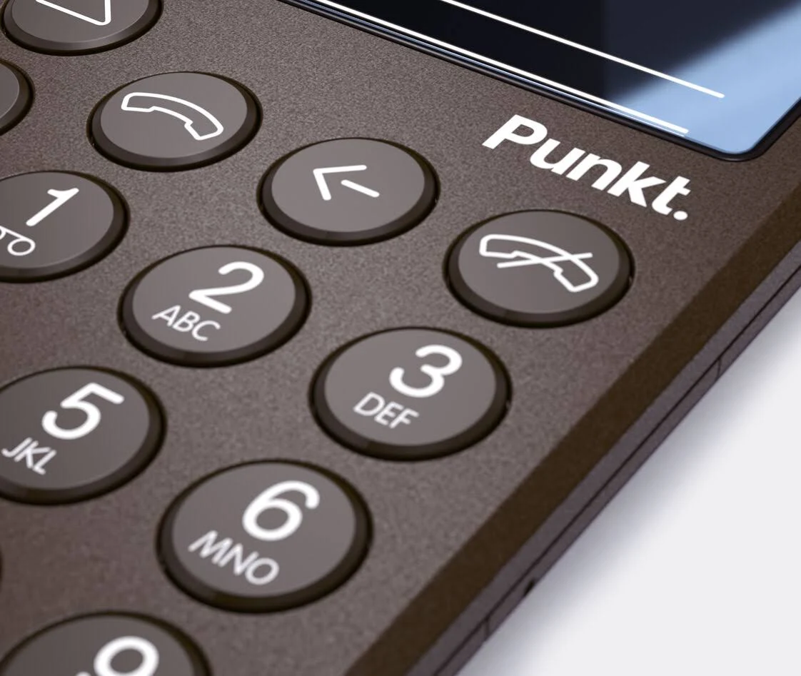 Punkt MP01 (No CDMA, GSM Only) Factory Unlocked 2g GSM Mobile Phone - Brown