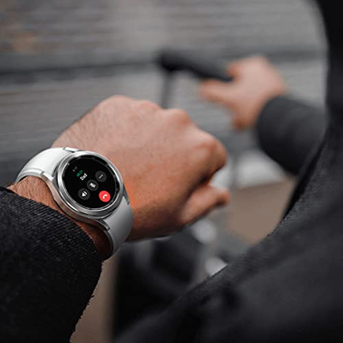 SAMSUNG Galaxy Watch4 Classic Version 46mm Black Stainless Steel Smartwatch| Verizon 4G LTE| with ECG Monitor Tracker for Health & Fitness + GPS Fall Detection- (Renewed)