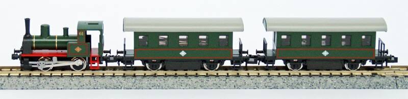 Kato N Gauge Chibirokosetto Fun City of SL Train 10-500-1 Model Railroad Passen