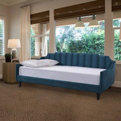 Nido Twin Daybed Color: Satin Teal