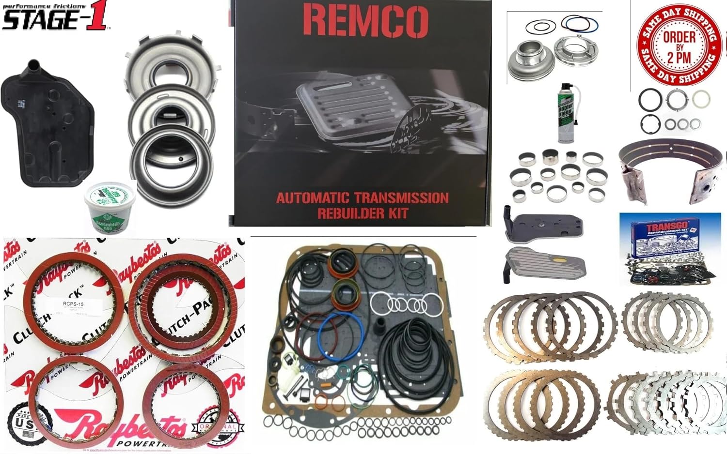 GM 4L65E 4l60E DELUXE OVERHAUL REBUILD KIT HIGH PERFORMANCE STAGE-1 (93-03)