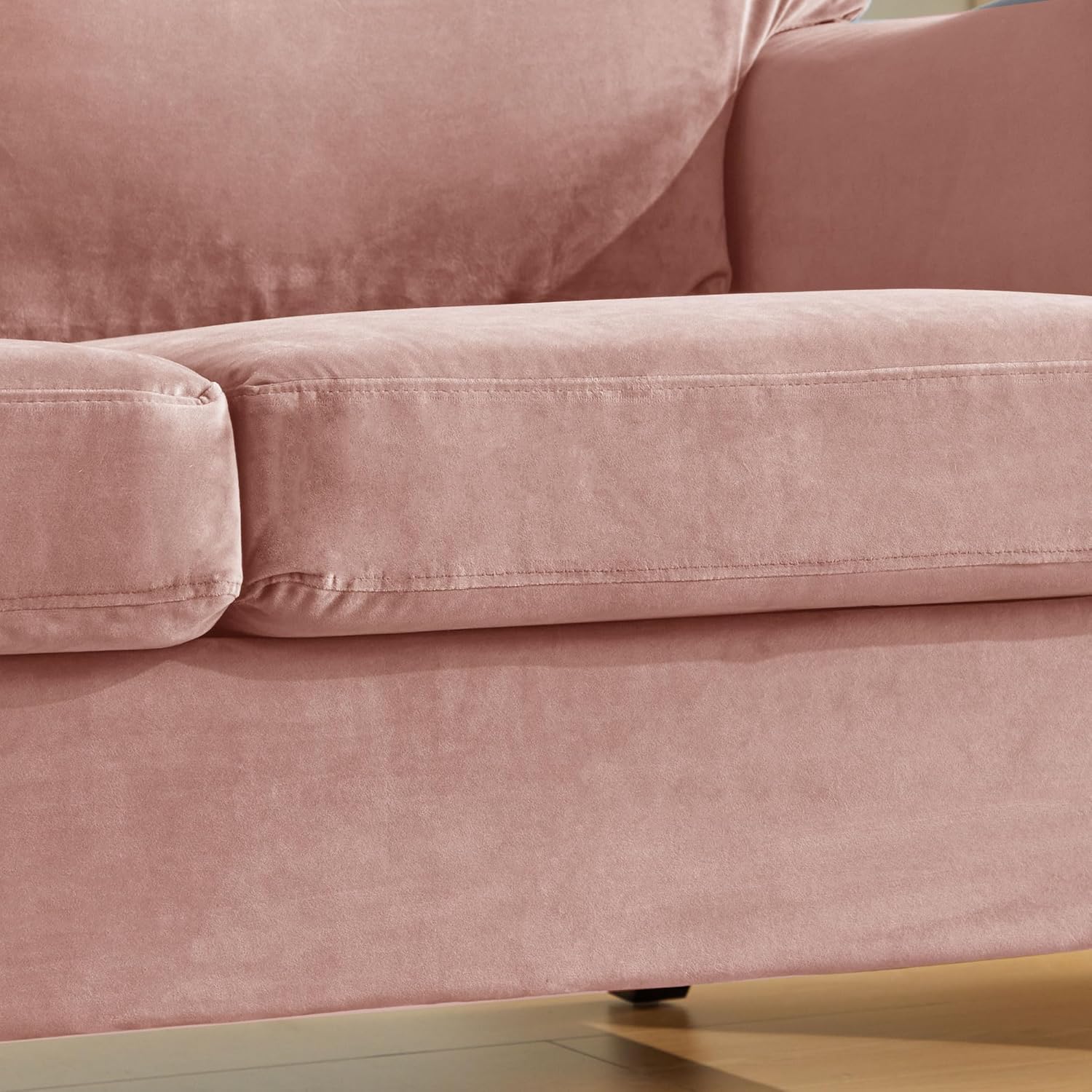 3 Seater Sofa Velvet Couches for Living Room, Sofas for Living Room Furniture Sets Chester