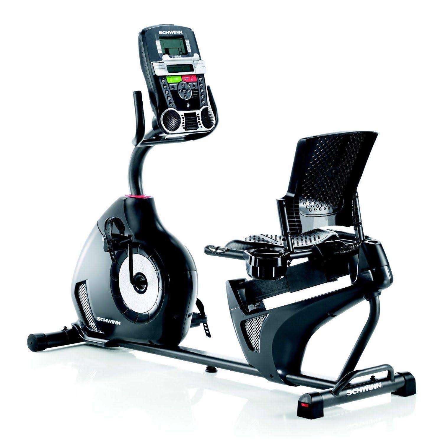 Recumbent Stationary Bike Exercise Schwinn Cardio Workout Bicycle Seat Equipment