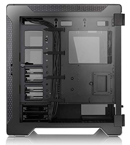 Thermaltake A500 Aluminum Tempered Glass ATX Mid Tower Gaming Computer Case with 3 Fans Pre-Installed CA-1L3-00M9WN-00