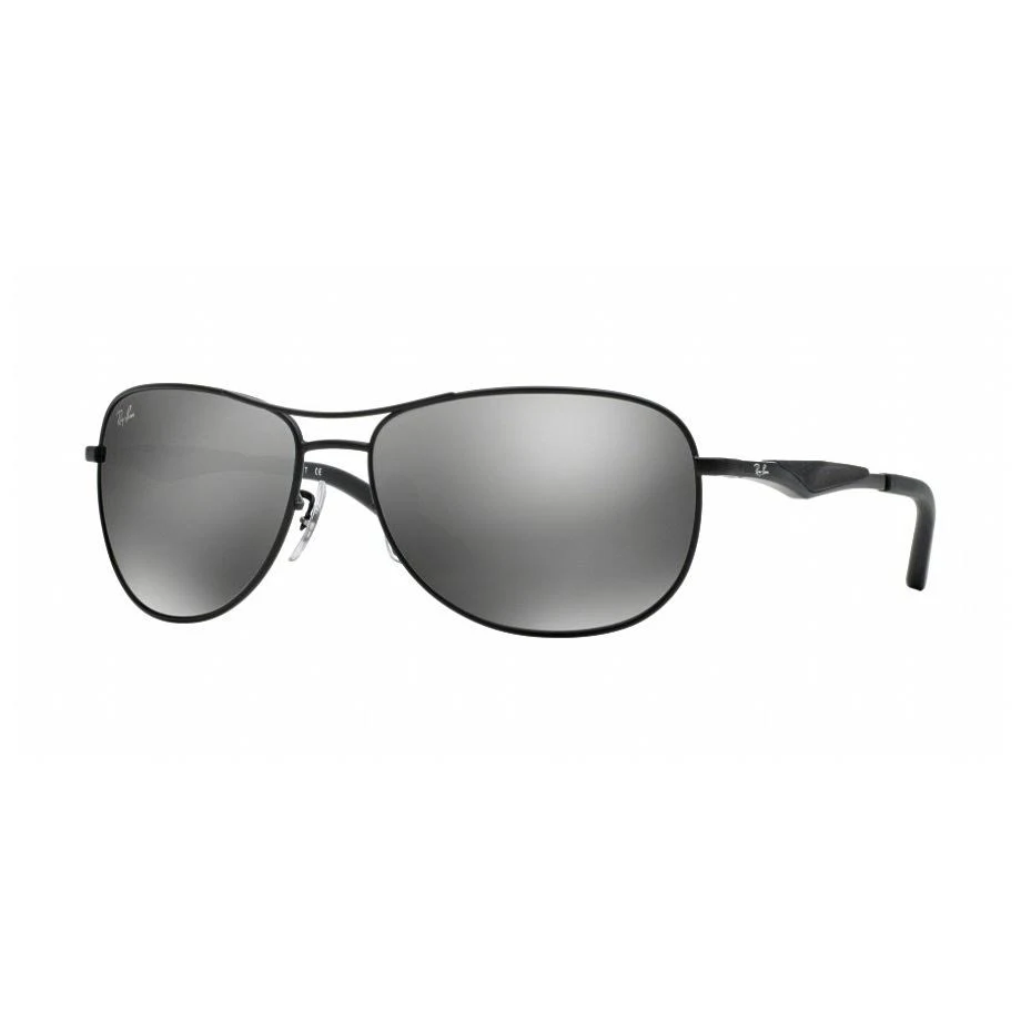 Ray-Ban RB3519 Metal Sunglasses, 006/6G Matte Black (Black)