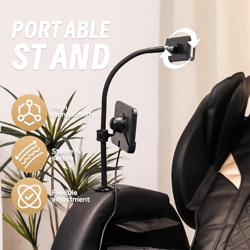 Massage Chairs Full Body Zero Gravity Massage Chair and Recliner with Heat, Airbags, Foot Massage, Phone Controller, Bluetooth Speaker, Nightlights for Living Room, Bedroom