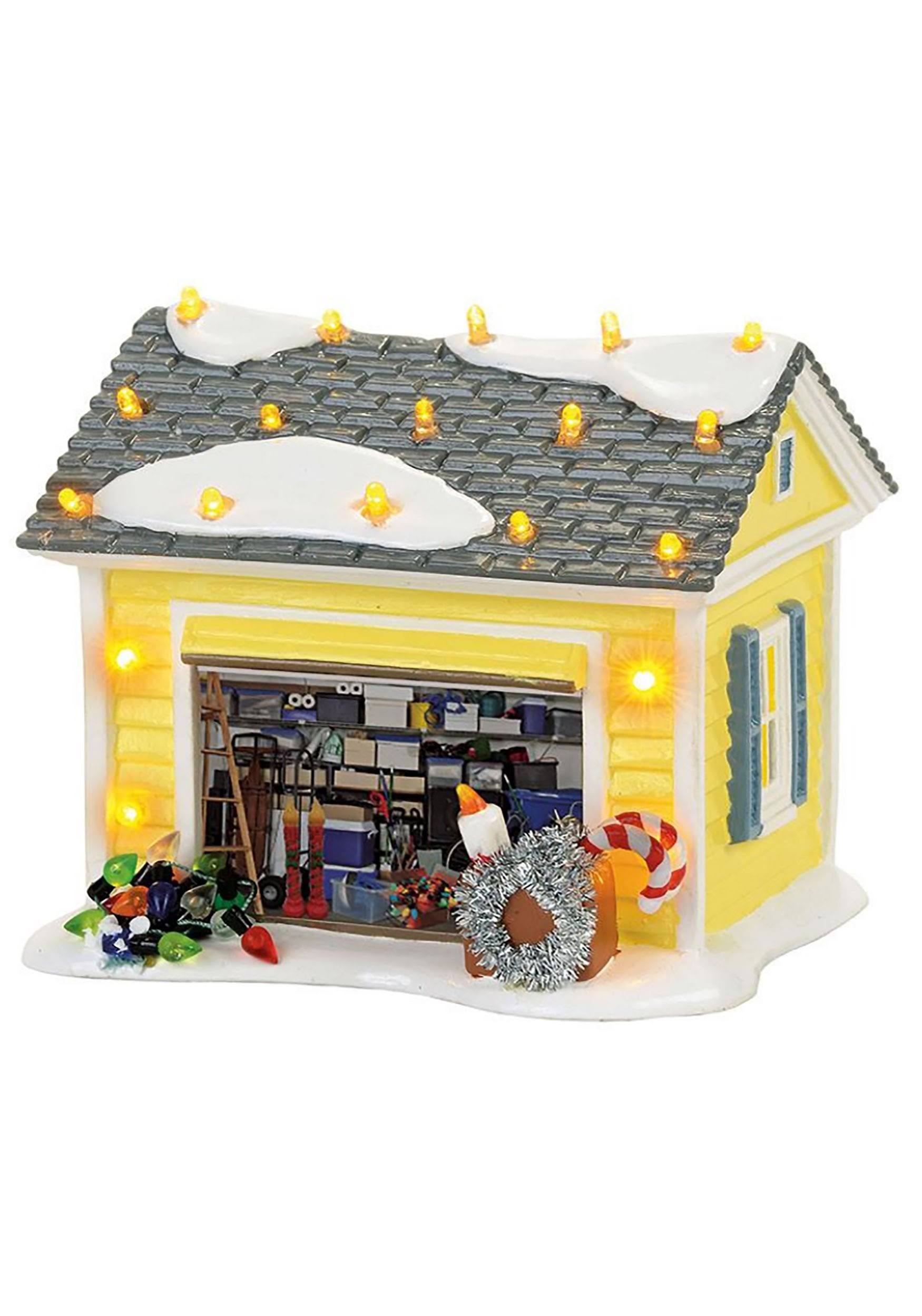 Department 56 Christmas Vacation The Griswold Holiday Garage Figurine