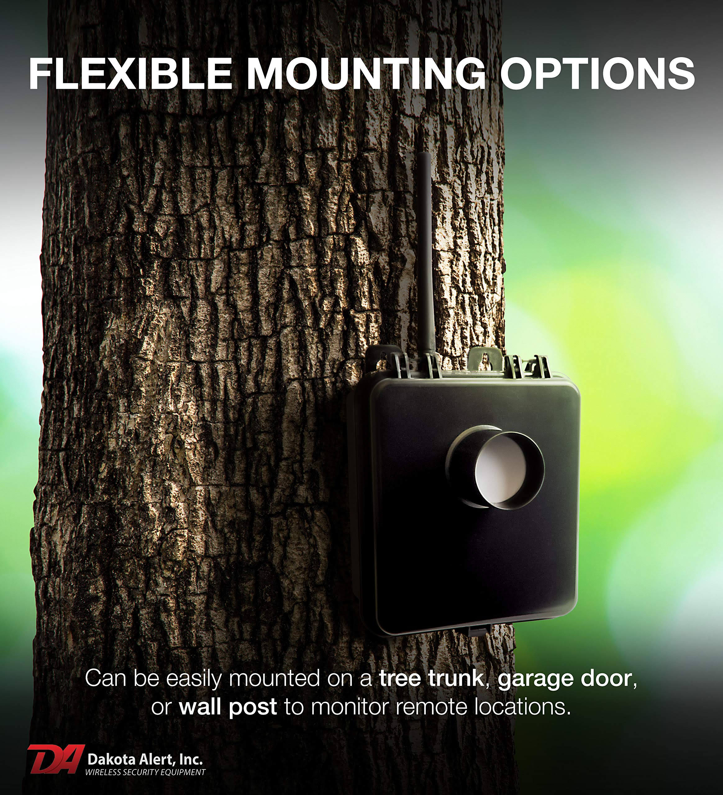 Dakota Alert Murs Wireless Motion Detection Kit Base Station Radio