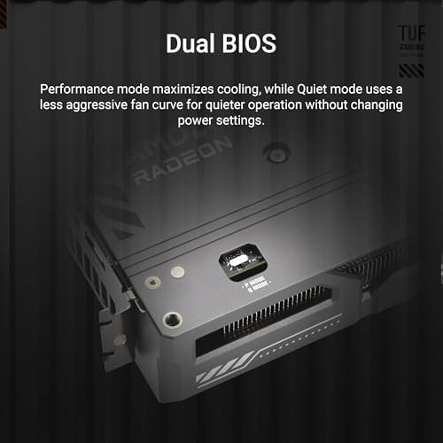 ASUS Prime Radeon™ RX 9070 XT OC Edition Graphics Card (PCIe 5.0, HDMI/DP 2.1, 2.5-Slot Design, axial-tech Fans, Dual Ball Fan Bearings, Dual BIOS, GPU Guard)