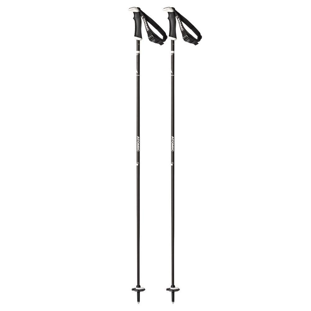 Atomic AMT Carbon SQS Ski Poles Black/White, 120cm